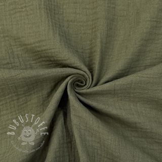 Double gauze/musselin soft green