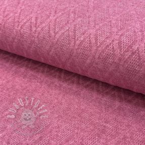 STRICKSTOFF jacquard Diamond pink