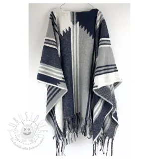 Poncho PRATO boiled wool design H