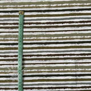 Baumwollstoff Small stripes Snoozy taupe