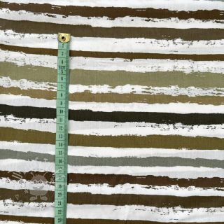 Baumwollstoff Big stripes Snoozy taupe