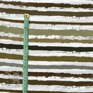 Baumwollstoff Big stripes Snoozy taupe
