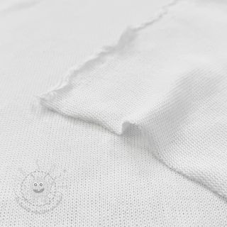Strickstoff BABY KNIT white