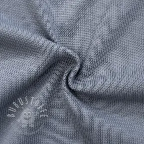 Strickstoff BABY KNIT steel blue
