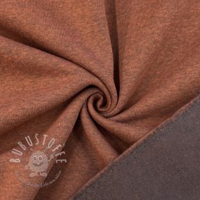 Sweat kuschel MELANGE brick