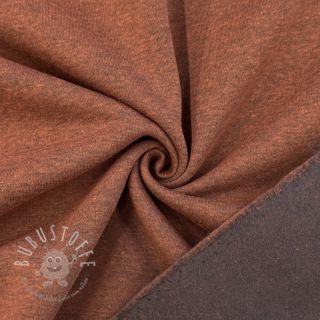 Sweat kuschel MELANGE brick