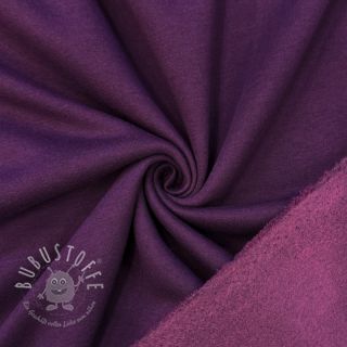Sweat kuschel MELANGE bordeaux