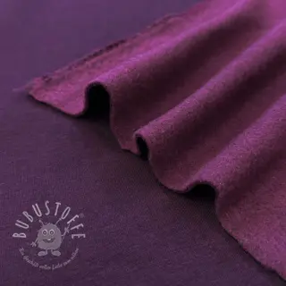 Sweat kuschel MELANGE bordeaux