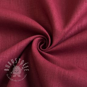 Leinenstoff gewaschen BARCELONA bordeaux