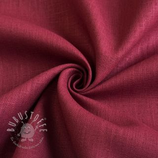 Leinenstoff gewaschen BARCELONA bordeaux