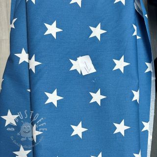 Baumwollstoff Stars indigo 2.Klasse