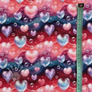 Sweatstoff All you need is love design B digital print