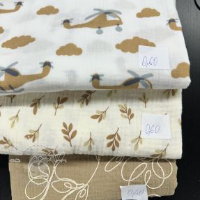 Stoffreste Musselin 2328