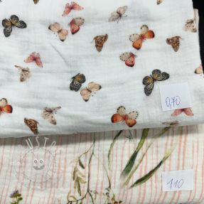 Stoffreste Musselin 2331