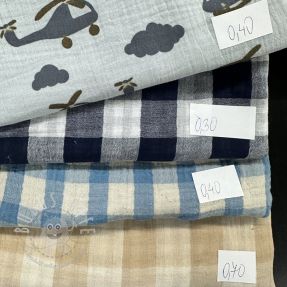 Stoffreste Musselin 2340