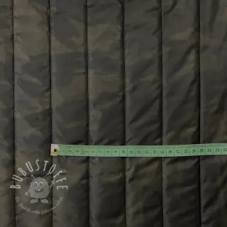Steppstoffe Camouflage army green