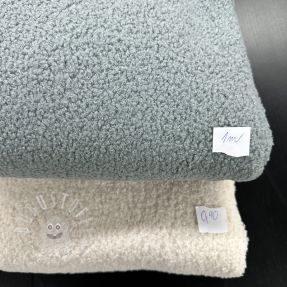 Stoffreste Fleece DOUBLE FACE FLEECE TEDDY 014