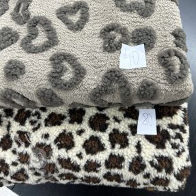 Stoffreste Mantelstoff TEDDY 042