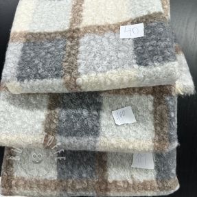 Stoffreste Mantelstoff TEDDY 043