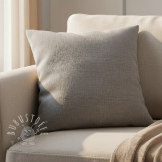 Leinenstoff gewaschen STONEWASHED PREMIUM middle grey