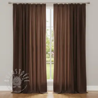 Samt VELVET LIGHT reddish brown