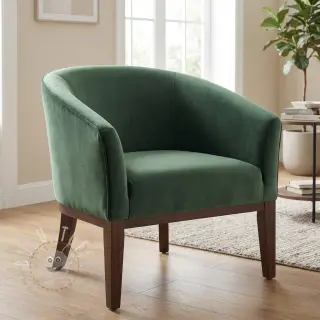 Samt VELVET LIGHT dark pine