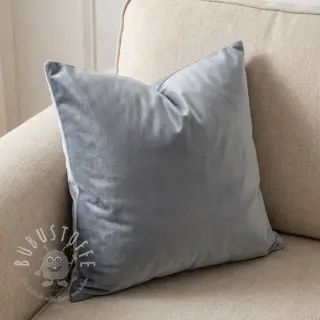 Samt VELVET PREMIUM blue grey