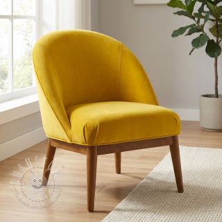 Samt VELVET LIGHT ochre