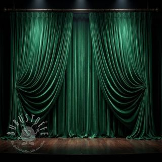 Samt VELVET LIGHT forest green