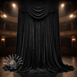 Samt VELVET PREMIUM black