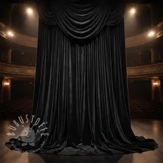 Samt VELVET PREMIUM black