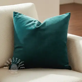 Samt VELVET STRETCH petrol