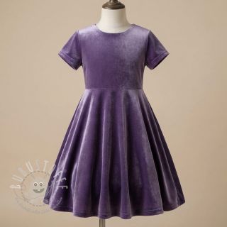 Samt VELVET STRETCH violet