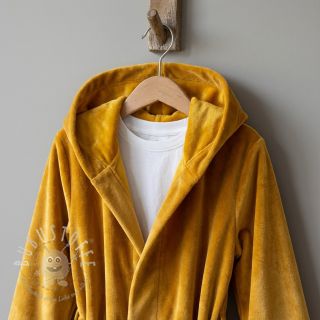 Samt VELVET STRETCH ochre