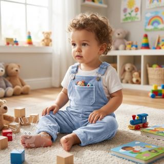 Samt VELVET STRETCH light blue