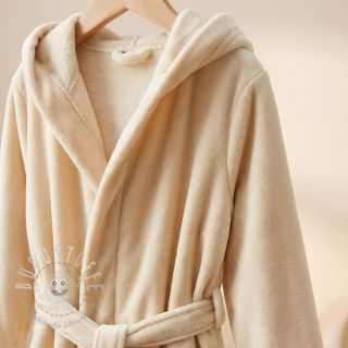 Samt VELVET STRETCH ecru