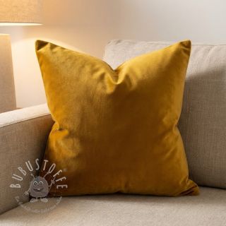 Samt VELVET STRETCH camel