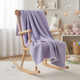 Waffelstoff bright lilac