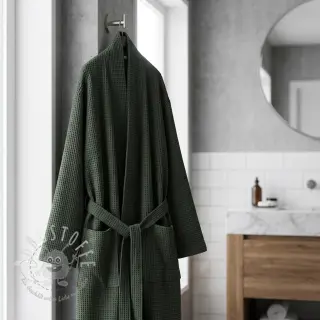 Waffelstoff army green