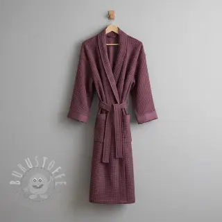 Waffelstoff purple