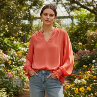 Viskosestoff RADIANCE coral