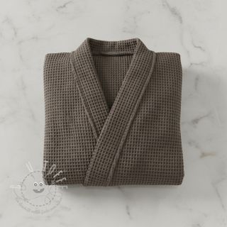 Waffelstoff anthracite