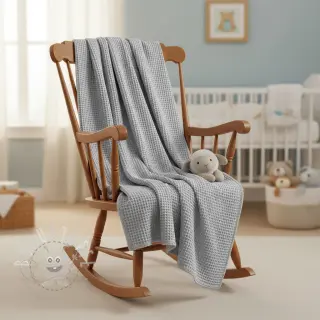 Waffelstoff grey