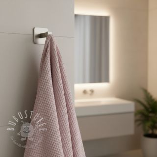 Waffelstoff old rose