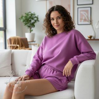 Sweatstoff PREMIUM crocus