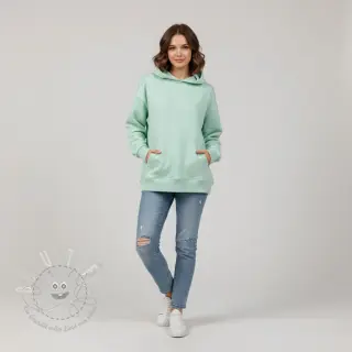 Sweatstoff PREMIUM misty jade
