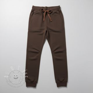 Sweatstoff PREMIUM dark mocha