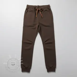 Sweatstoff PREMIUM dark mocha