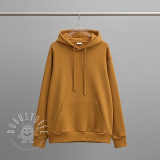 Sweatstoff PREMIUM dark camel