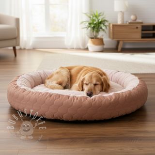 Steppstoffe Round old rose